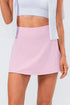 'Maryam' High Waist Pleated Active Skirt - Celes Fashion